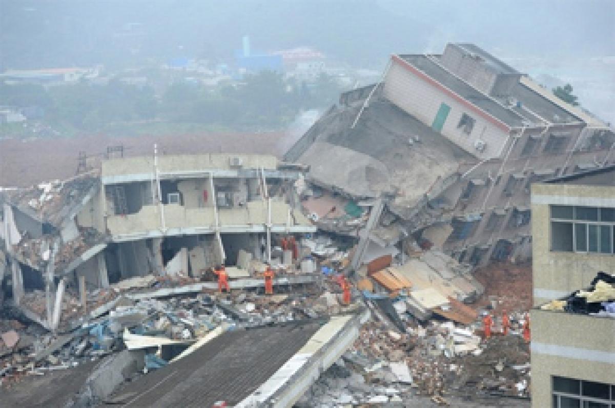 Landslide in Shenzhen city industrial park, 91 missing